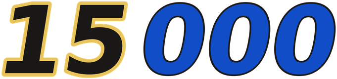 15000 logo